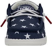 HEYDUDE Kids' Wendy American Flag Slip-On Shoes