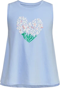 adidas Girls' Curve Hem Tank Top