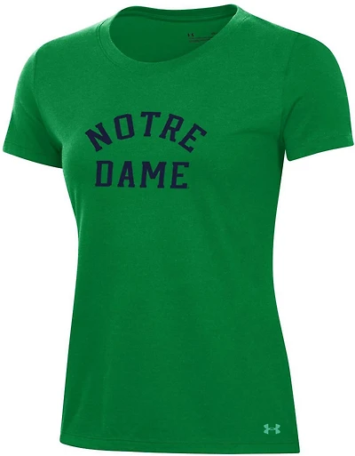 Under Armour Women’s University of Notre Dame Team Performance Graphic T-shirt