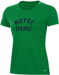 Under Armour Women’s University of Notre Dame Team Performance Graphic T-shirt