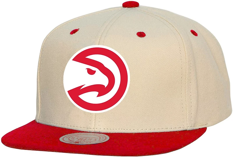 Mitchell & Ness Atlanta Hawks 2 Tone Snapback Cap