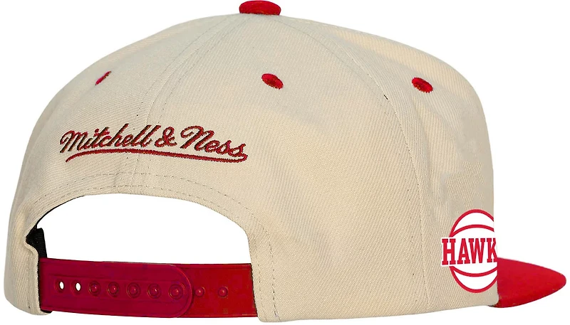 Mitchell & Ness Atlanta Hawks 2 Tone Snapback Cap