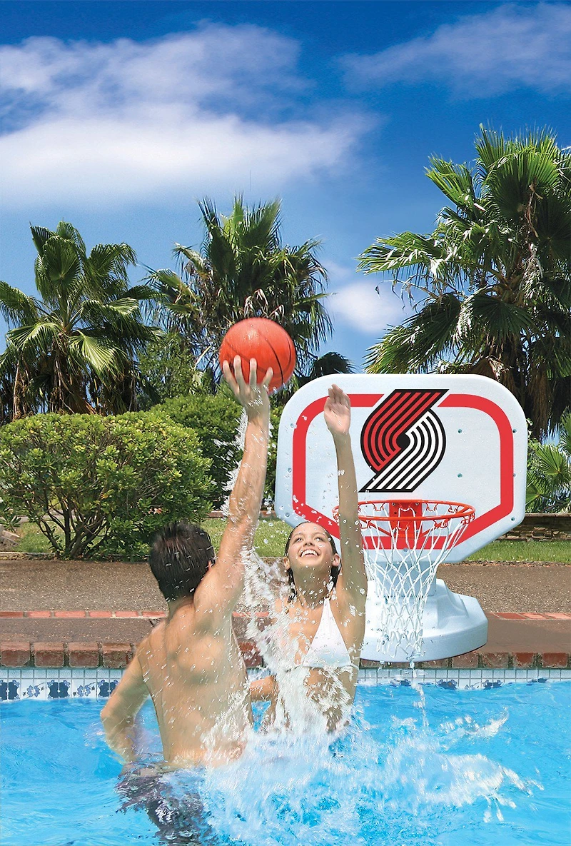 Poolmaster® Portland Trail Blazers Competition Style Poolside Basketball Game