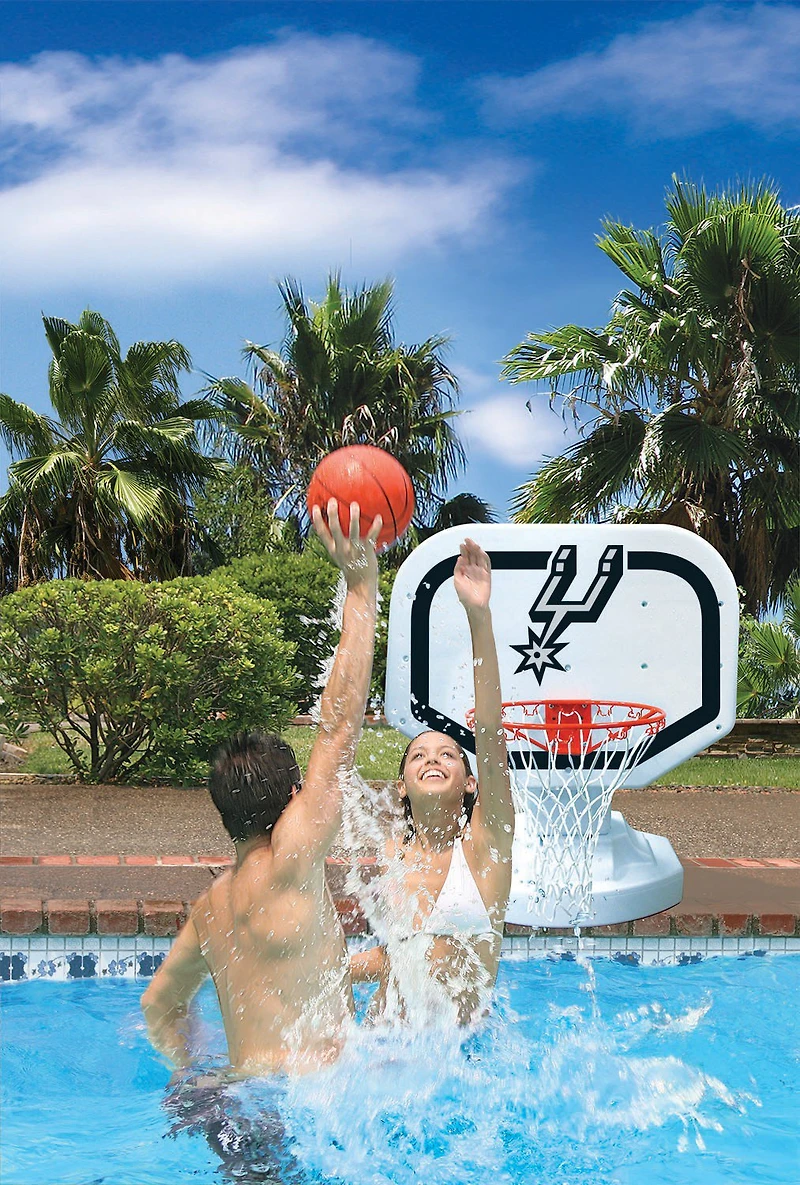 Poolmaster® San Antonio Spurs Competition Style Poolside Basketball Game