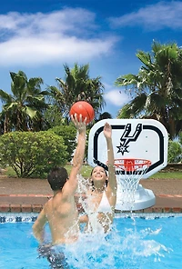 Poolmaster® San Antonio Spurs Competition Style Poolside Basketball Game