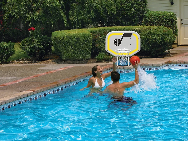 Poolmaster® Utah Jazz Pro Rebounder Style Poolside Basketball Game