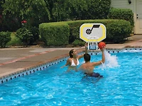 Poolmaster® Utah Jazz Pro Rebounder Style Poolside Basketball Game