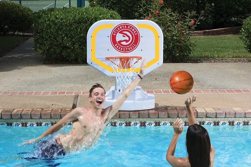 Poolmaster® Atlanta Hawks Competition Style Poolside Basketball Game