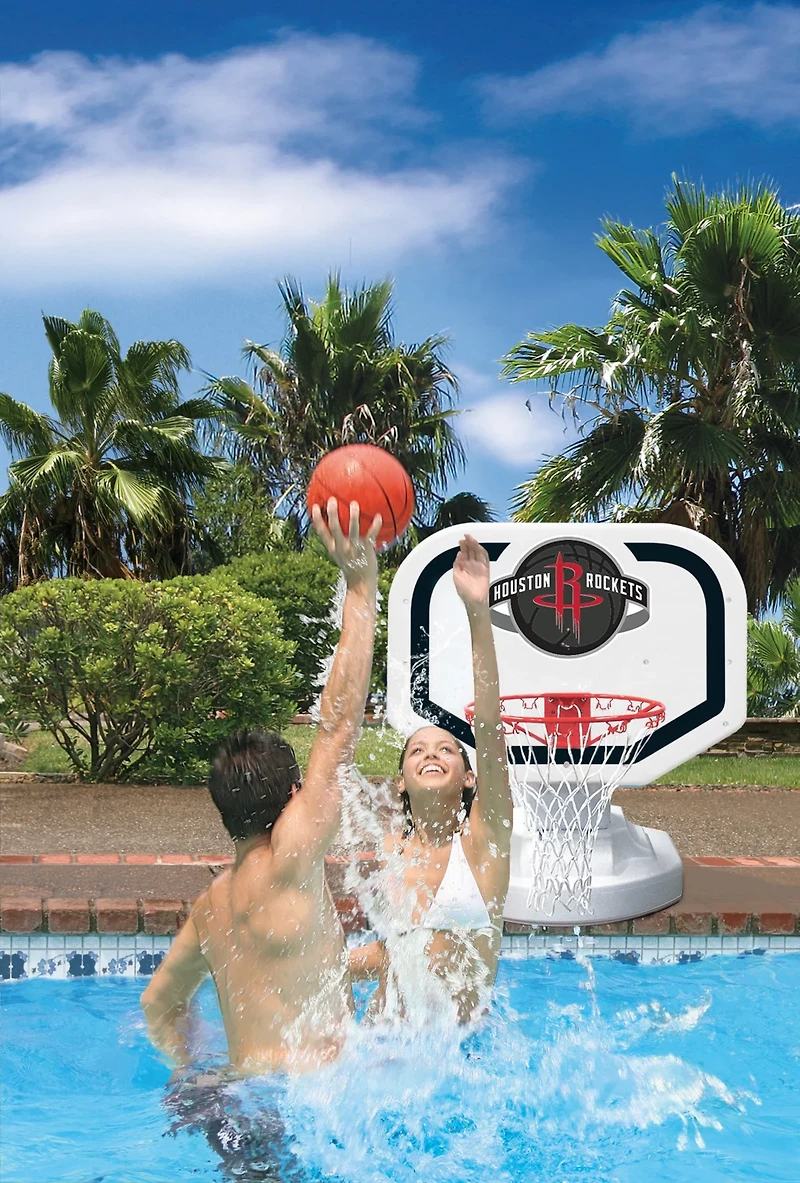 Poolmaster® Houston Rockets Competition Style Poolside Basketball Game
