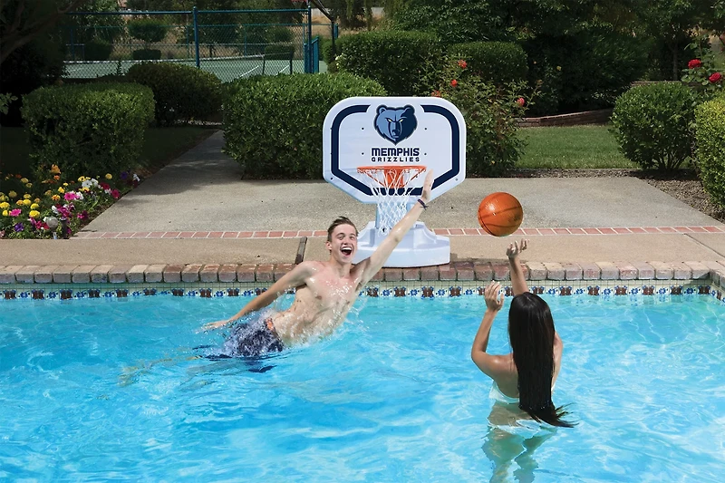 Poolmaster® Memphis Grizzlies Competition Style Poolside Basketball Game