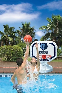 Poolmaster® Memphis Grizzlies Competition Style Poolside Basketball Game