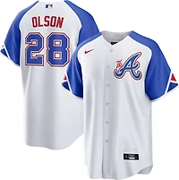 Nike Men's Atlanta Braves Olson City Connect Replica Jersey