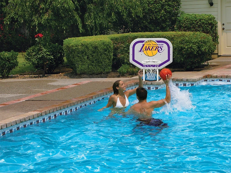 Poolmaster® Los Angeles Lakers Pro Rebounder Style Poolside Basketball Game