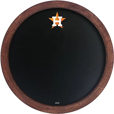 The Fan-Brand Houston Astros Chalkboard Faux Barrel Top Sign