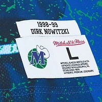 Mitchell & Ness Men's Dallas Mavericks Dirk Nowitski #41 Burst Tank Top
