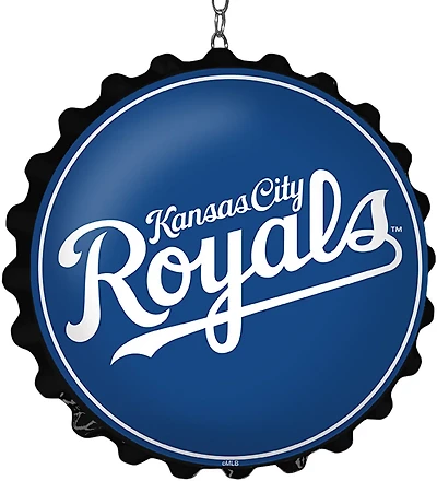 The Fan-Brand Kansas City Royals Wordmark Bottle Cap Dangler