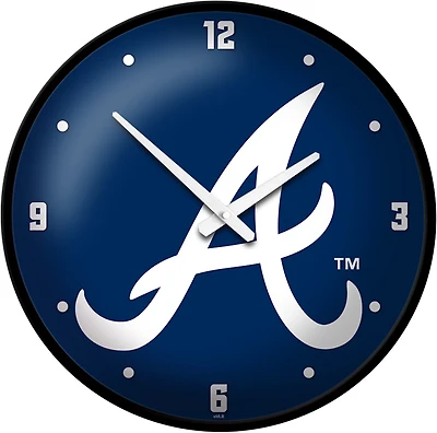 The Fan-Brand Atlanta Braves Alternate Logo Modern Disc Wall Clock