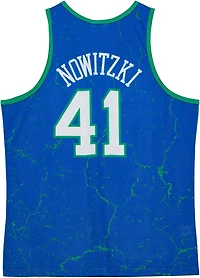 Mitchell & Ness Men's Dallas Mavericks Dirk Nowitski #41 Burst Tank Top