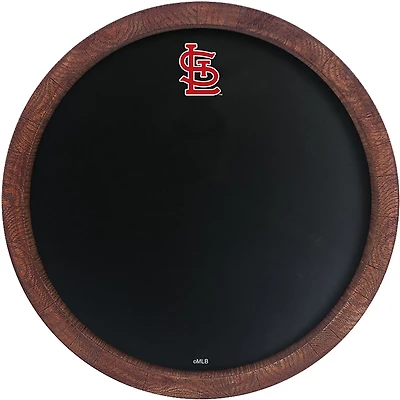 The Fan-Brand St. Louis Cardinals Logo Chalkboard Faux Barrel Top Sign