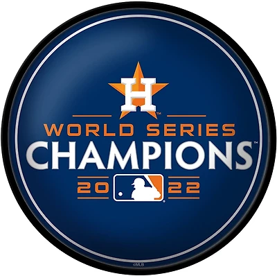 The Fan-Brand Houston Astros World Series Champs Modern Disc Wall Sign
