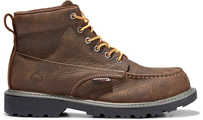 Wolverine Men's Floorhand Moc-Toe Waterproof Steel Toe Work Boots