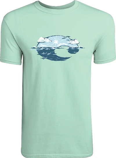 Costa Men's Above and Below Graphic T-shirt