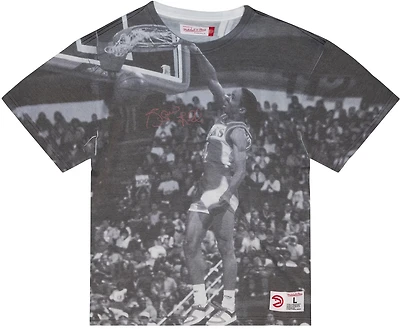 Mitchell & Ness Men's Atlanta Hawks Spud Webb 4 Above the Rim Sublimated T-shirt