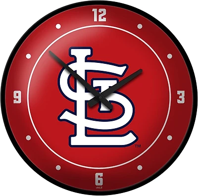 The Fan-Brand St. Louis Cardinals Logo Modern Disc Wall Clock
