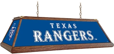 The Fan-Brand Texas Rangers Premium Wood Pool Table Light
