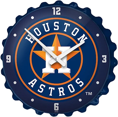 The Fan-Brand Houston Astros Bottle Cap Wall Clock