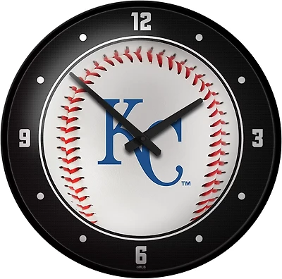 The Fan-Brand Kansas City Royals Baseball Modern Disc Wall Clock