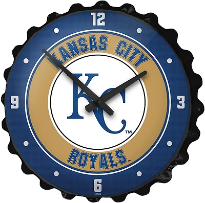 The Fan-Brand Kansas City Royals Bottle Cap Wall Clock