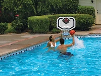Poolmaster® Houston Rockets Pro Rebounder Style Poolside Basketball Game