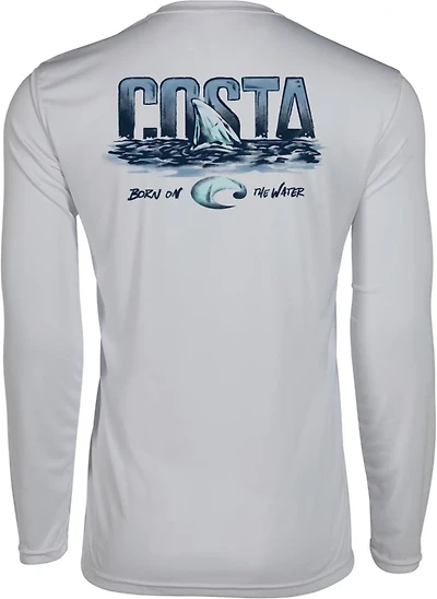 Costa Men's Tech Insignia Shark Graphic T-shirt