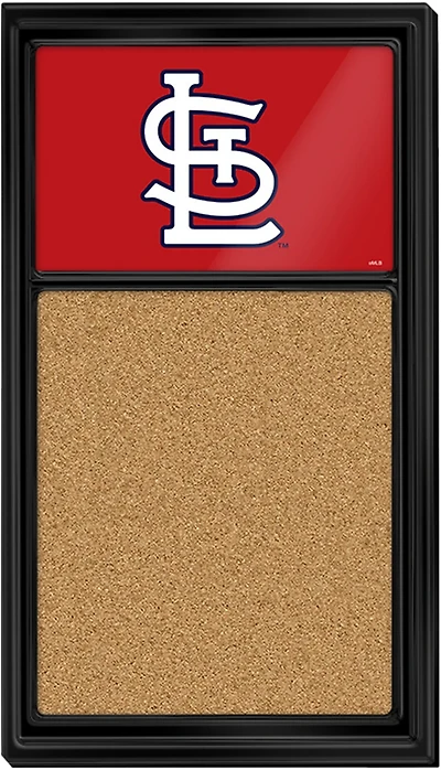 The Fan-Brand St. Louis Cardinals Logo Cork Note Board