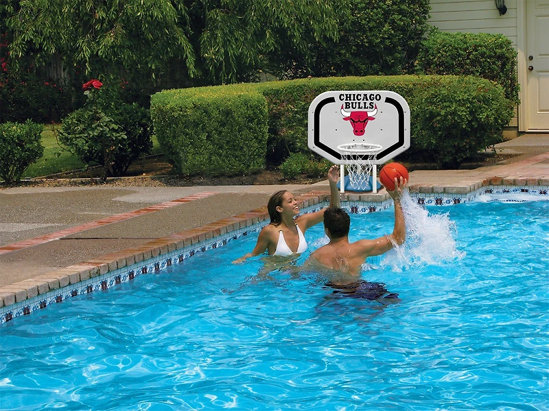 Poolmaster® Chicago Bulls Pro Rebounder Style Poolside Basketball Game
