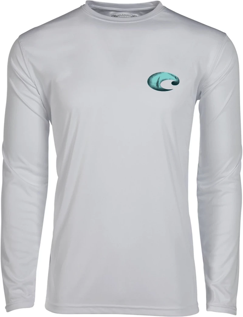 Costa Men's Tech Insignia Shark Graphic T-shirt