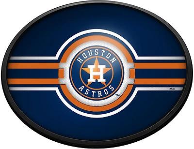 The Fan-Brand Houston Astros Oval Slimline Lighted Wall Sign