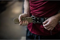 Harbinger 4" Padded Leather Weight Lifting Belt