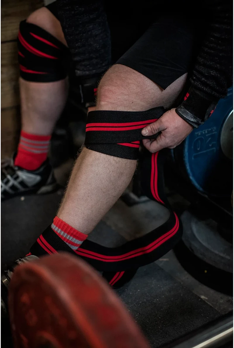Harbinger Red Line Knee Wraps