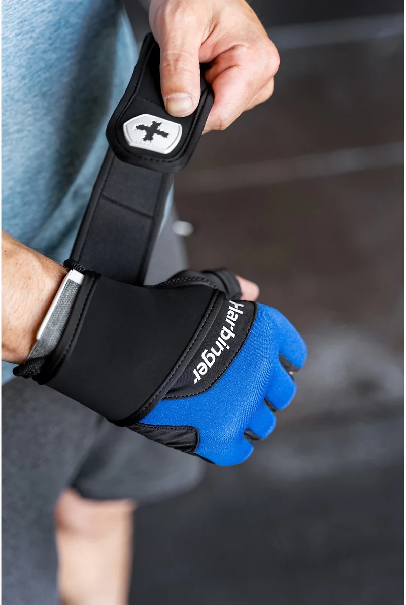 Harbinger Men's Training Grip Wrist Wrap Gloves