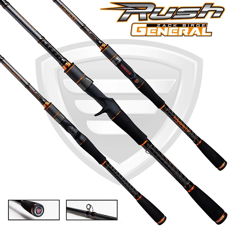 Favorite Fishing Rush Zack Birge Spinning Rod