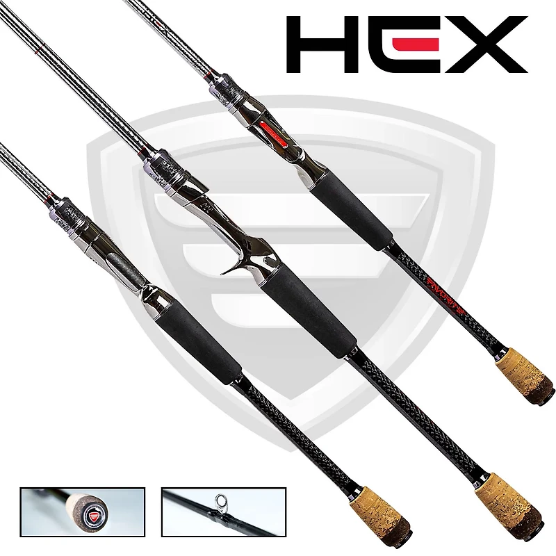 Favorite Fishing MDJ Hex 7 ft 8 in H Casting Rod