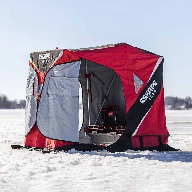 Eskimo Eskape 2600 Insulated Side Door Sled Shelter