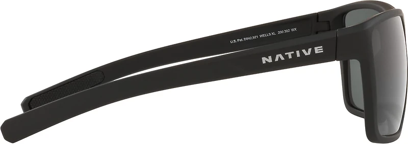 Native Eyewear Men's Wells XL Polarized Sunglasses