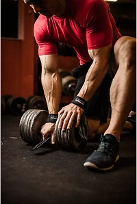 Harbinger Big Grip® No-Slip Padded Lifting Strap