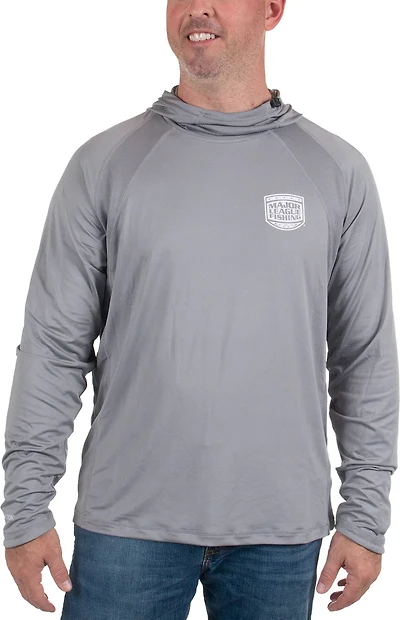 Major League Fishing Men's Solid Hooded Performance Top