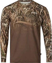 Magellan Outdoors Men's HuntGear RealTree Max7 Ombre Long Sleeve Crew T-shirt