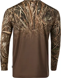 Magellan Outdoors Men's HuntGear RealTree Max7 Ombre Long Sleeve Crew T-shirt