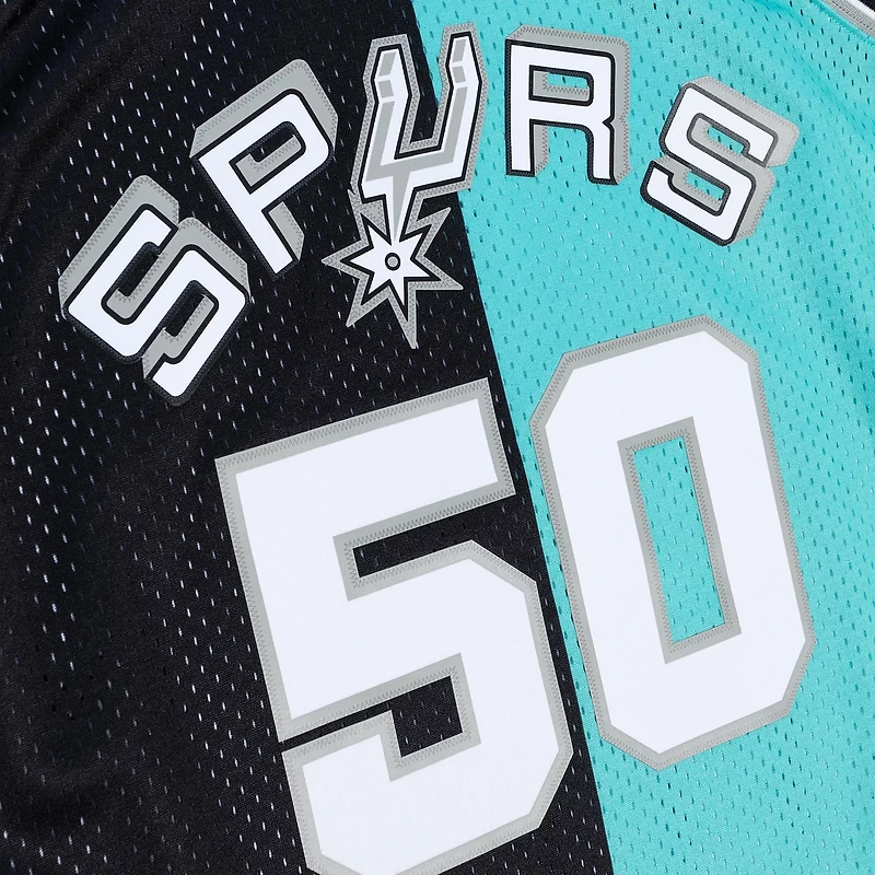 Mitchell & Ness Men's San Antonio Spurs Robinson NBA Split Swingman 1998 Jersey